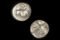 Ancient 4th Century BCE Greek Chersonesos Thrace, Hemidrachm Silver Coin, Lion, Cicada In Incuse, Numismatics Antiquities And Collectibles