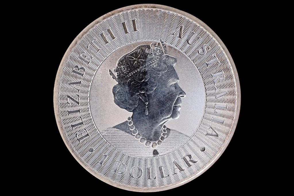 Australia 2020 One 1 Dollar, Queen Elizabeth II Of United Kingdom, 6th Portrait, 1 oz Fine Silver Rounds Bullions, Numismatics Collectibles