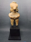 Ancient Pre Columbian Colima Flat Body Figure, 300 BCE to 300 AD, West Mexico Ceramics, Mesoamerican Tombs Burial Art And Antiquities