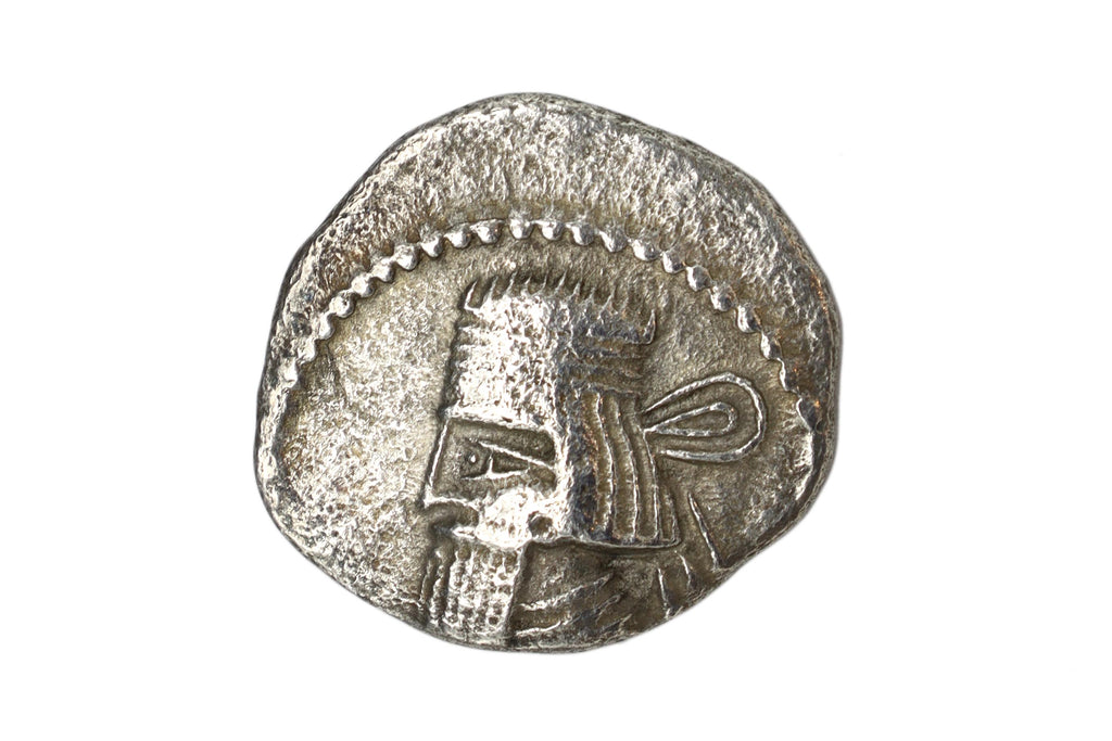 Ancient Silver Coin Drachm, King Of Parthia Artabanus II, Ecbatana Mint 1st Century BCE Numismatics And Collectibles