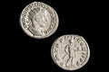 Ancient Roman Empire, 3rd Century AD, Gordian III Silver Denarius Coin, Antoninianus Reform Of Caracalla, Numismatics Antiquities Art