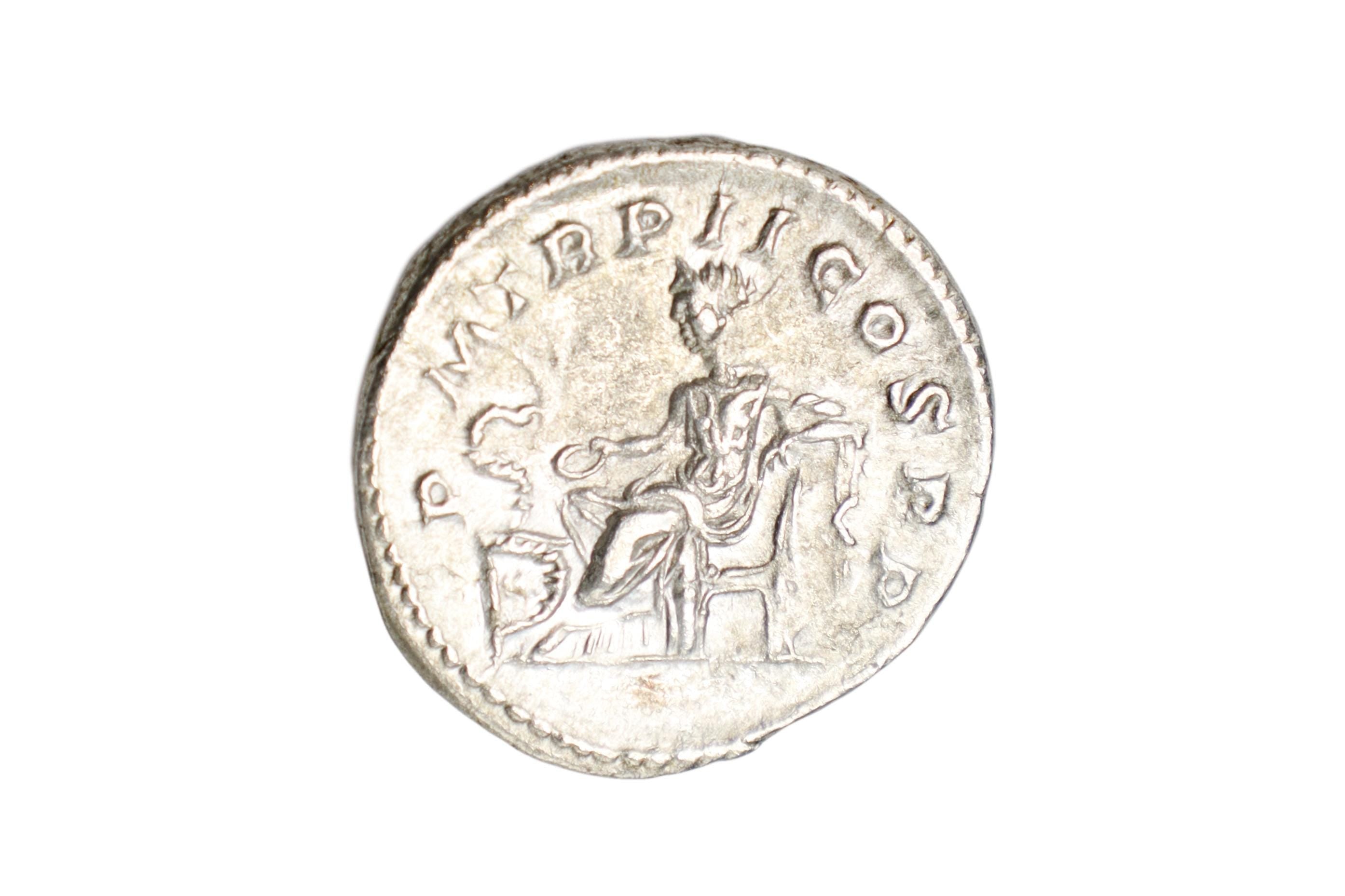 Ancient Roman Empire, 3rd Century AD, A Silver Denarius Coin. Emperor Severus Alexander, Numismatics And Historical Antiquities Collectibles