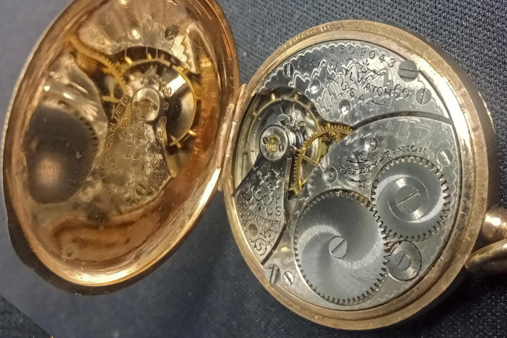 Antique 1902 Elgin Pocket Watch, Serial 9509043 Grade 269 And Movement 2385 WORKING, Seven 7 Jewels, Bates And Bacon Case