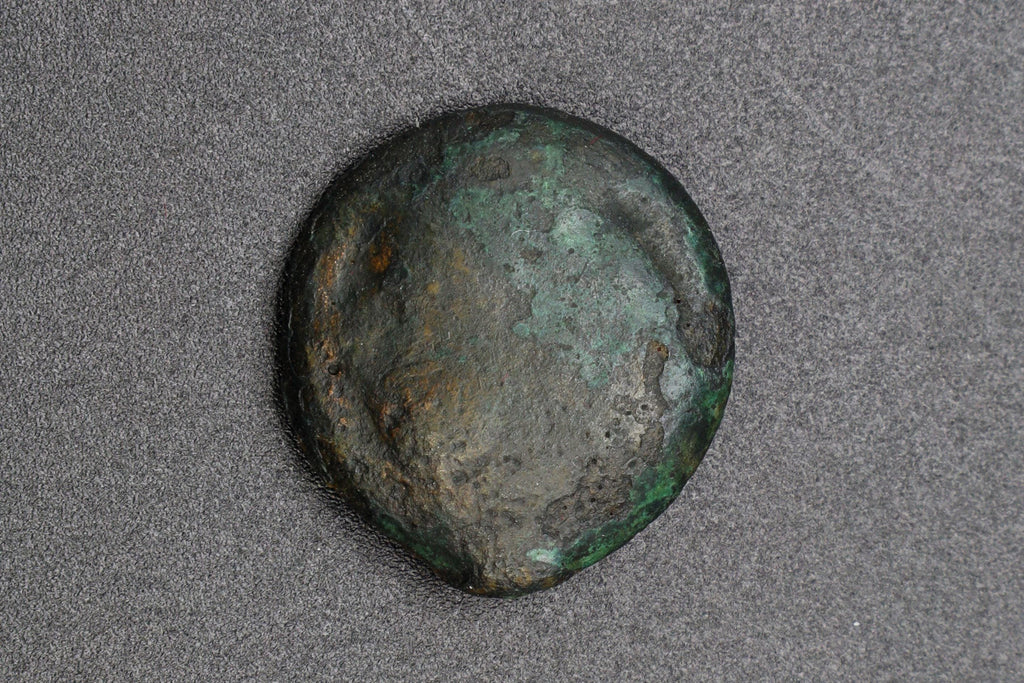 Selinos, Sicily, Circa 435 BCE. Bronze AE Trias. Gorgoneion Medusa And Celery Selinon Leaf With Dots, Ancient Collectibles And Numismatics