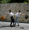 A Tale of Two Brothers and a Swan Song, Jerusalem Israel, Contemporary Conceptual Art, Modern Judaica Art, Mens Fashion Photography Project