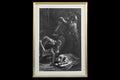 The Death Of Julius Caesar. Attributed To Lancelot Speed, British Artist, Circa 1900s Mixed Media Ink And Gouache And Wash Painting. Framed