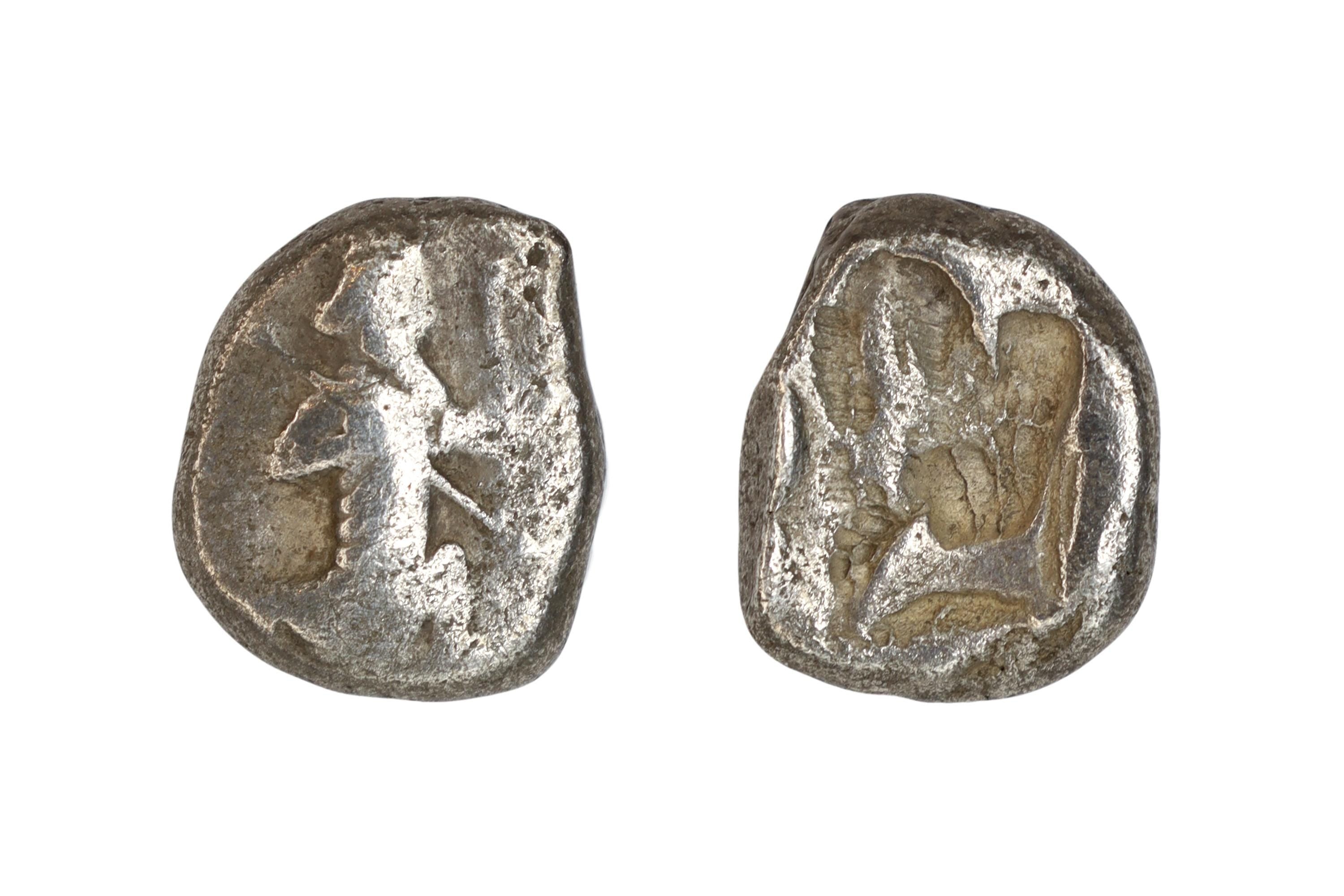 King Artaxerxes II Mnemon, Silver Siglos Coin, Asia Minor, Ancient Achaemenid Empire 4th Century BCE, Numismatics, Antiquities, Collectibles