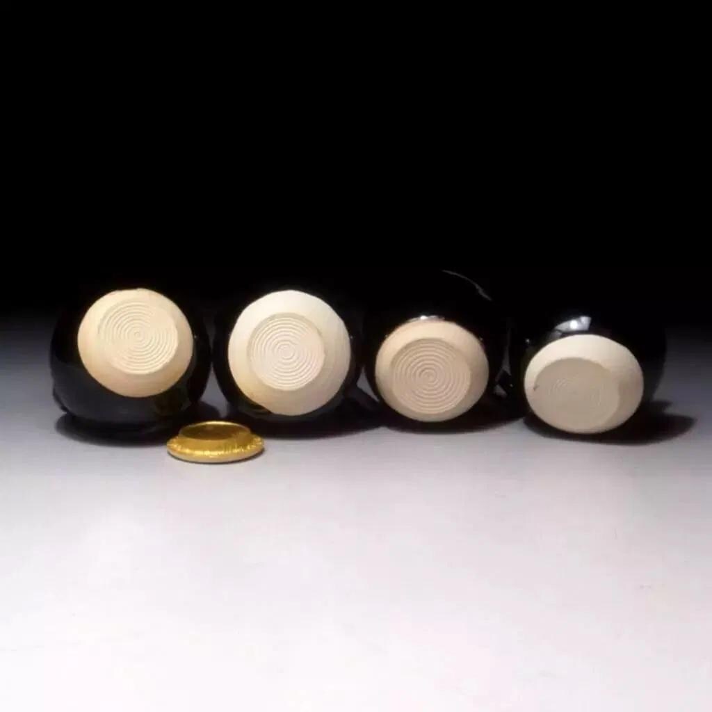 Iwao Yamakawa, Vintage 1980s Japanese Tea Caddies Shiteki, Takatori Ware, Four Seasons Set, Asia Japan Pottery Art