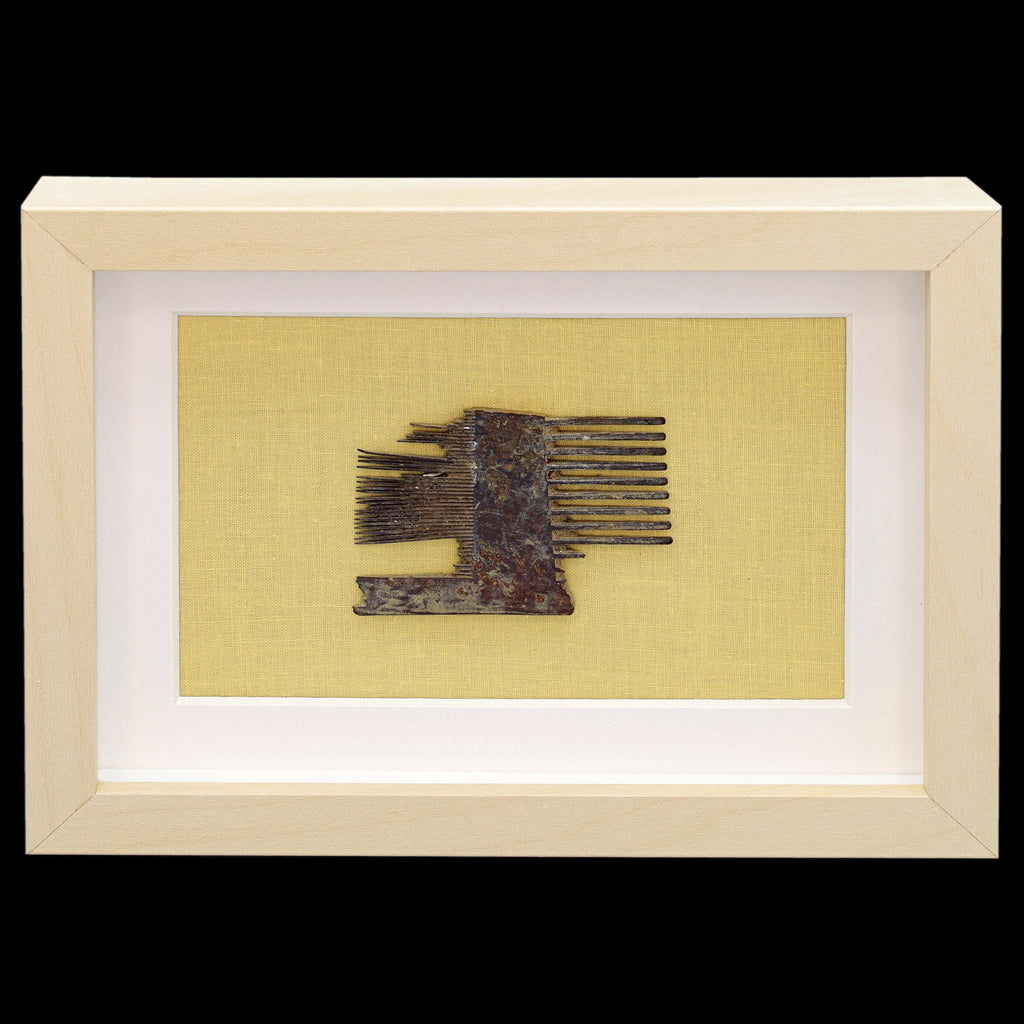 Hair Comb, Byzantine Trade Route, Antique 14th Century Fashion Accessory, Found At The Shores Of Thames River UK