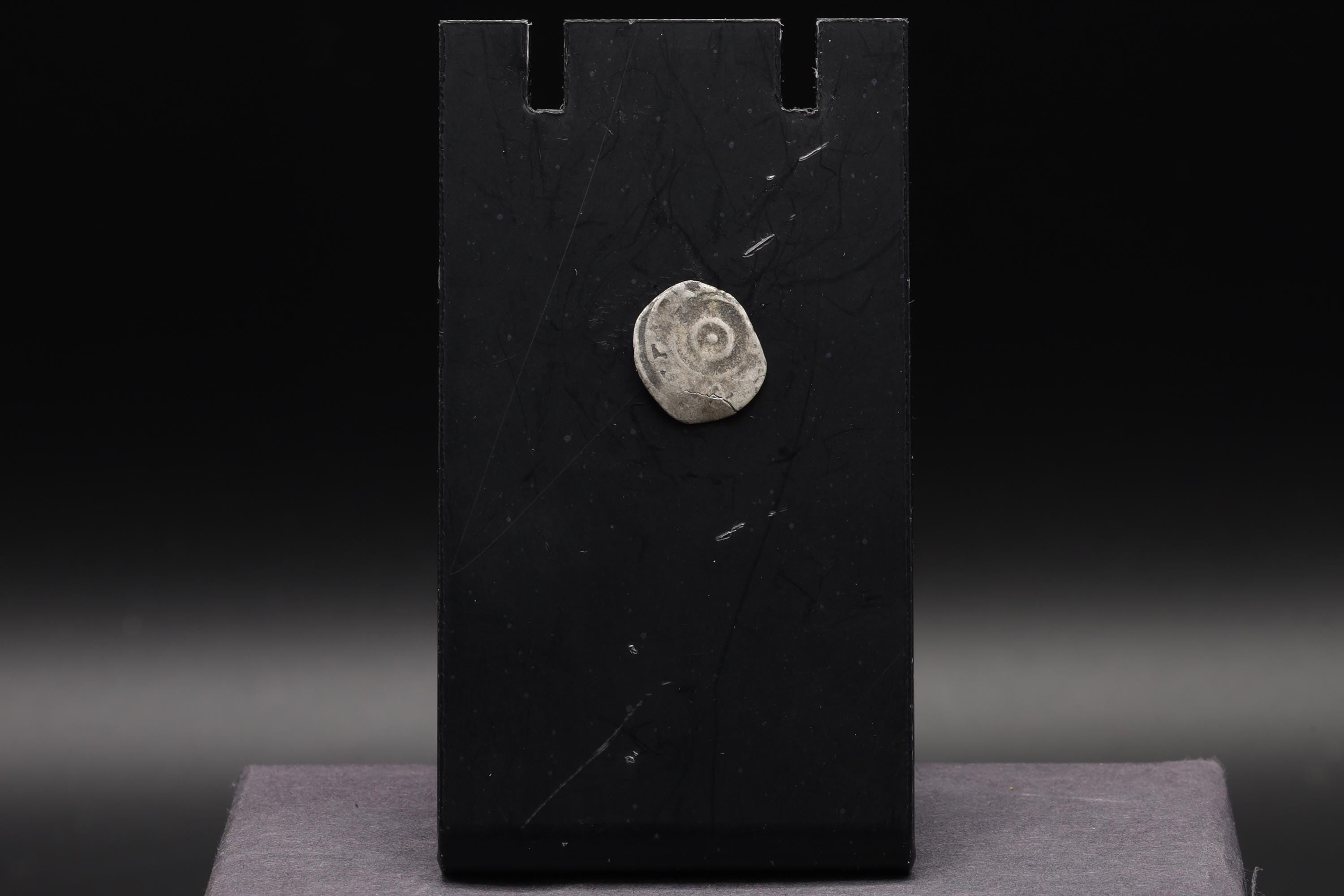 Medieval Egypt, Fatimids, al-Aziz Billeh, Fractional Value Of Half Dirham, Silver Coin With Arabic Calligraphy. Numismatics Collectibles