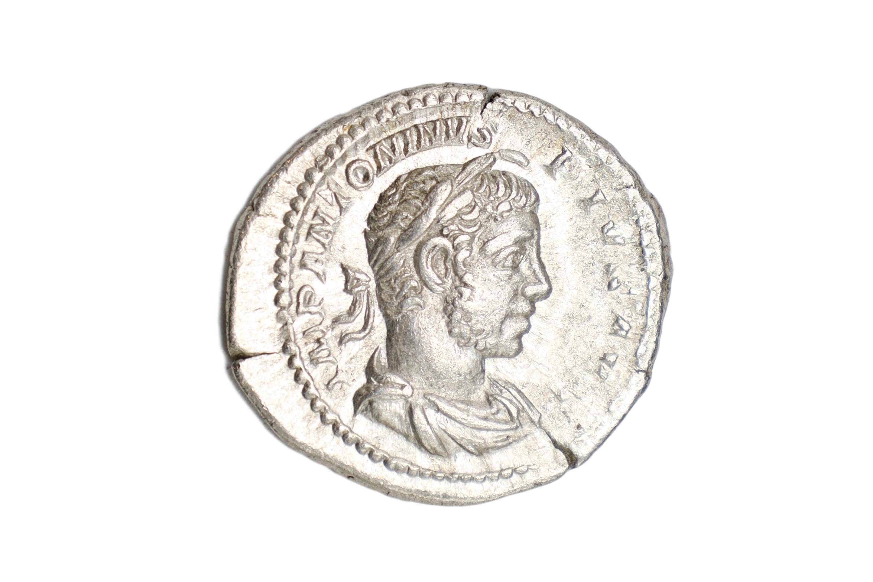 Ancient Roman Empire, 3rd Century AD, A Silver Denarius Coin. Emperor Elagabalus Numismatics And Historical Antiquities Collectibles