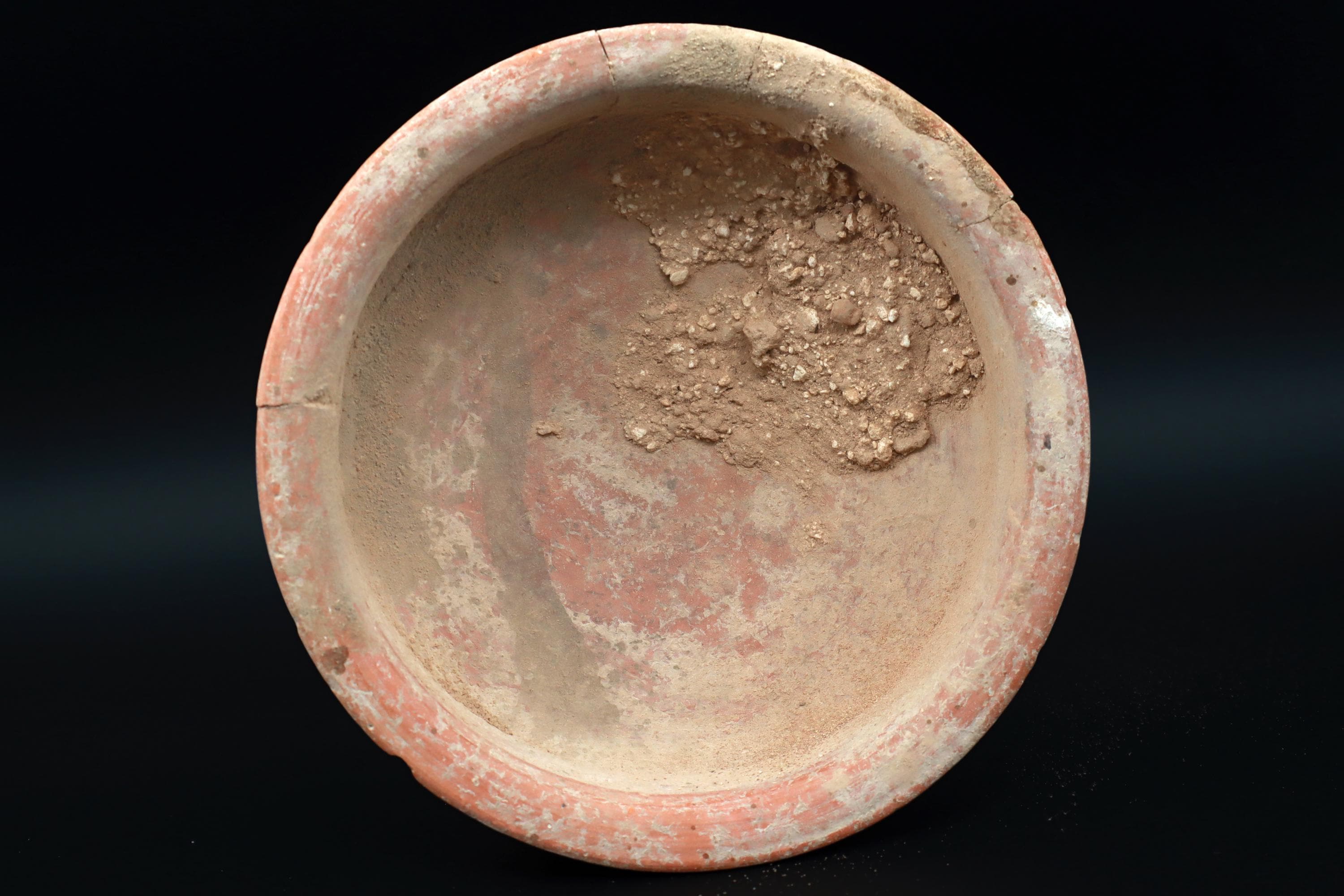 Ancient Judaean, Holy Land Ceramic Bowl, Roman Empire Circa 1st Century AD In Palestine, A Shallow Terracotta Offering Bowl, Antiquities
