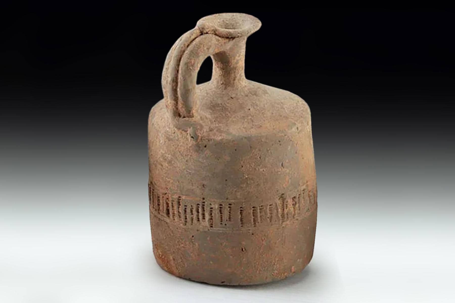 Middle Bronze Age Tell el-Yahudiyeh Ware Jug, Dated Between 1900 BCE To 1600 BCE, Ancient Near East, Judea Area Of The Holy Land, Palestine