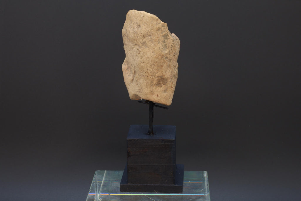 Early And Rare Huastec Pottery Idol Figure, Circa 300 AD Panuco River Style, Veracruz Pre-Columbian Ceramic Idol Figure, PreHispanic Mexico