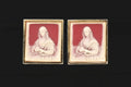 Mona Lisa, Vintage 1960s Dante Masterpieces Cuff Links, Incolay Cameo, A Paste Sur Paste, Large Cufflinks Mens Jewelry, Fashion Accessories
