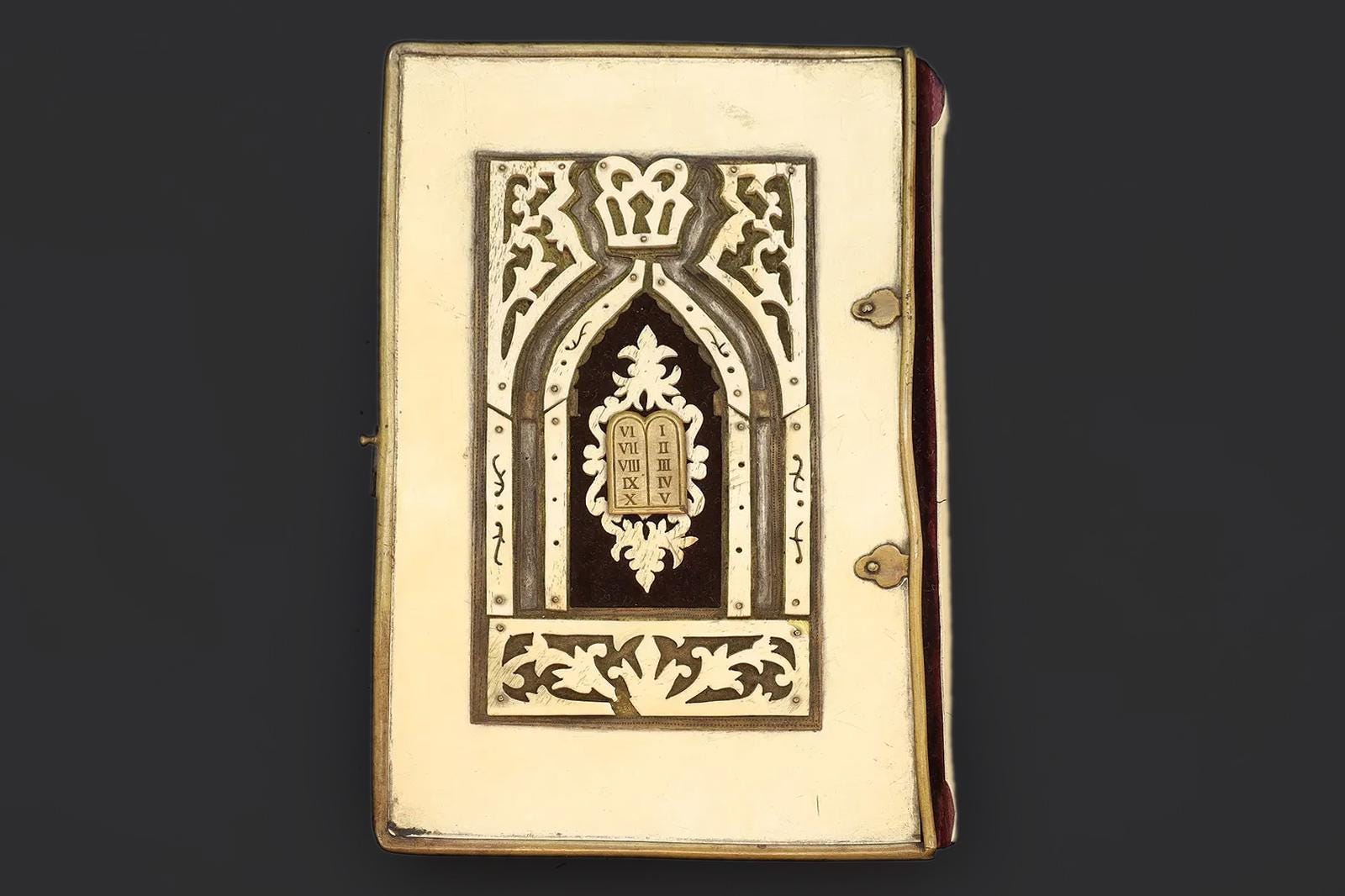 Antique 1893 Vienna Jewish Siddur For Daily Prayers Book, German And Polish, Judaica Literature. Published By Josh Schlesinger, Austria
