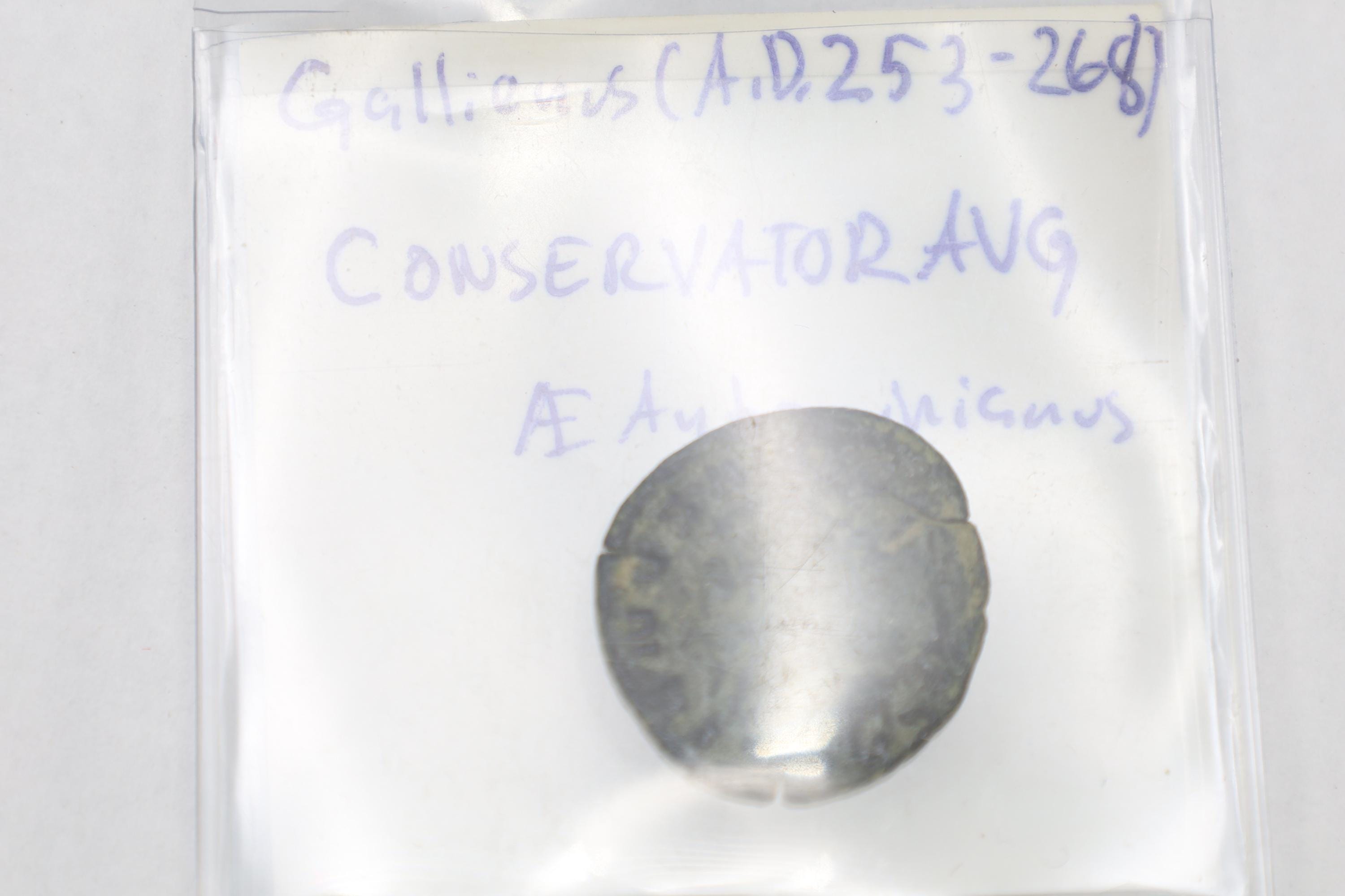 Ancient Roman Empire, Emperor Gallienus, 3rd Century AD Antioninianus Coin, Asclepius, Numismatics And Historical Collectibles