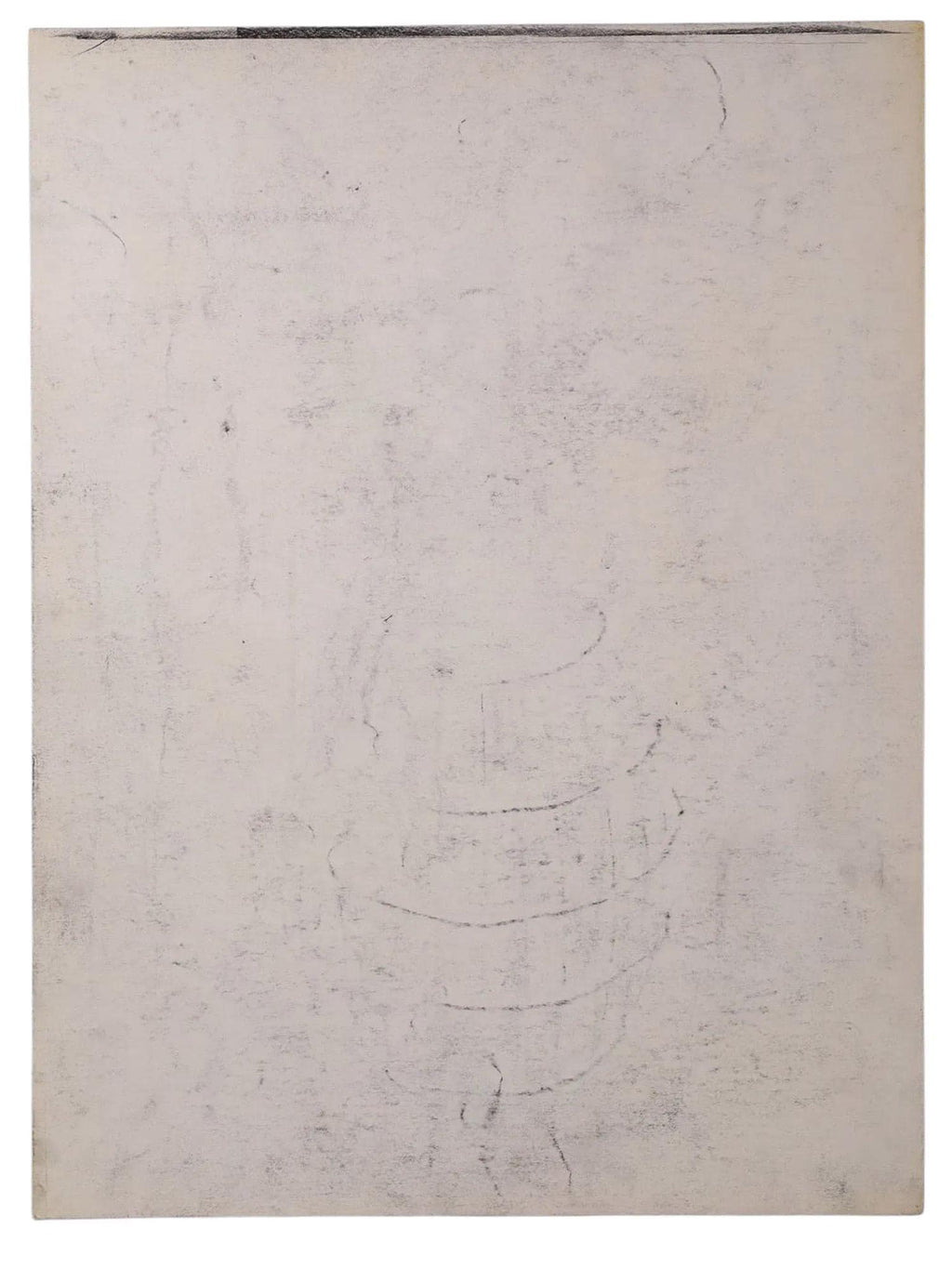 Bankruptcy Barrel, A Mixed Media Artwork By The Italian Artist Roberto Barni, Black Pastel On Paper, Hand Signed, European Social Art