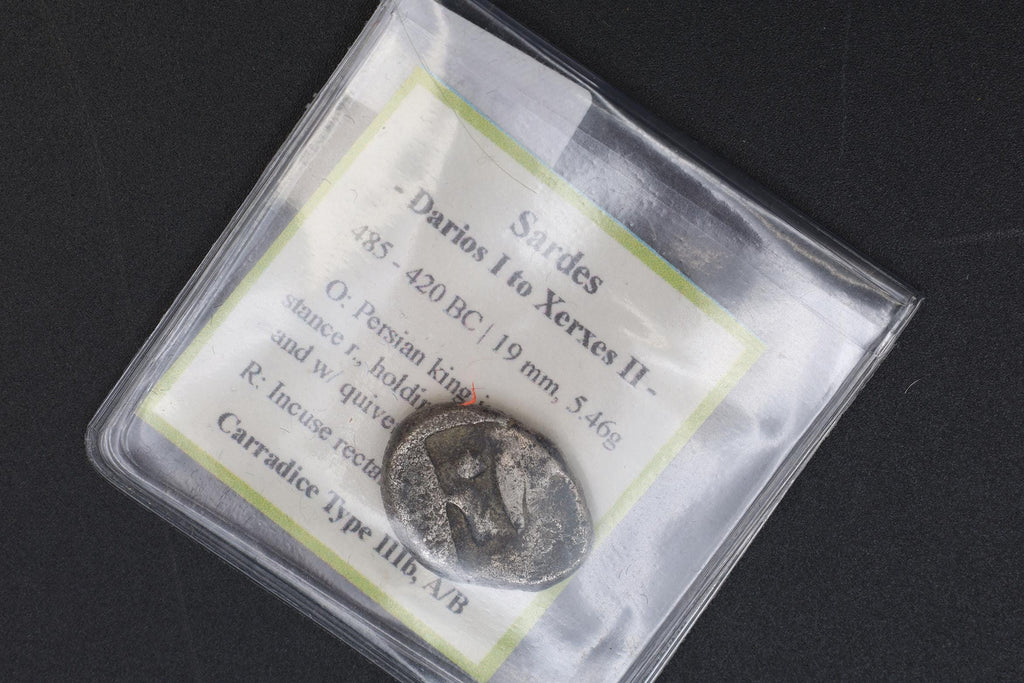 Sardes, Darios I To Xerxes II, 485 To 420 BCE Silver Siglos Coin, Achaemenid Empire, Currency Daric, Numismatics, Antiquities, Collectibles