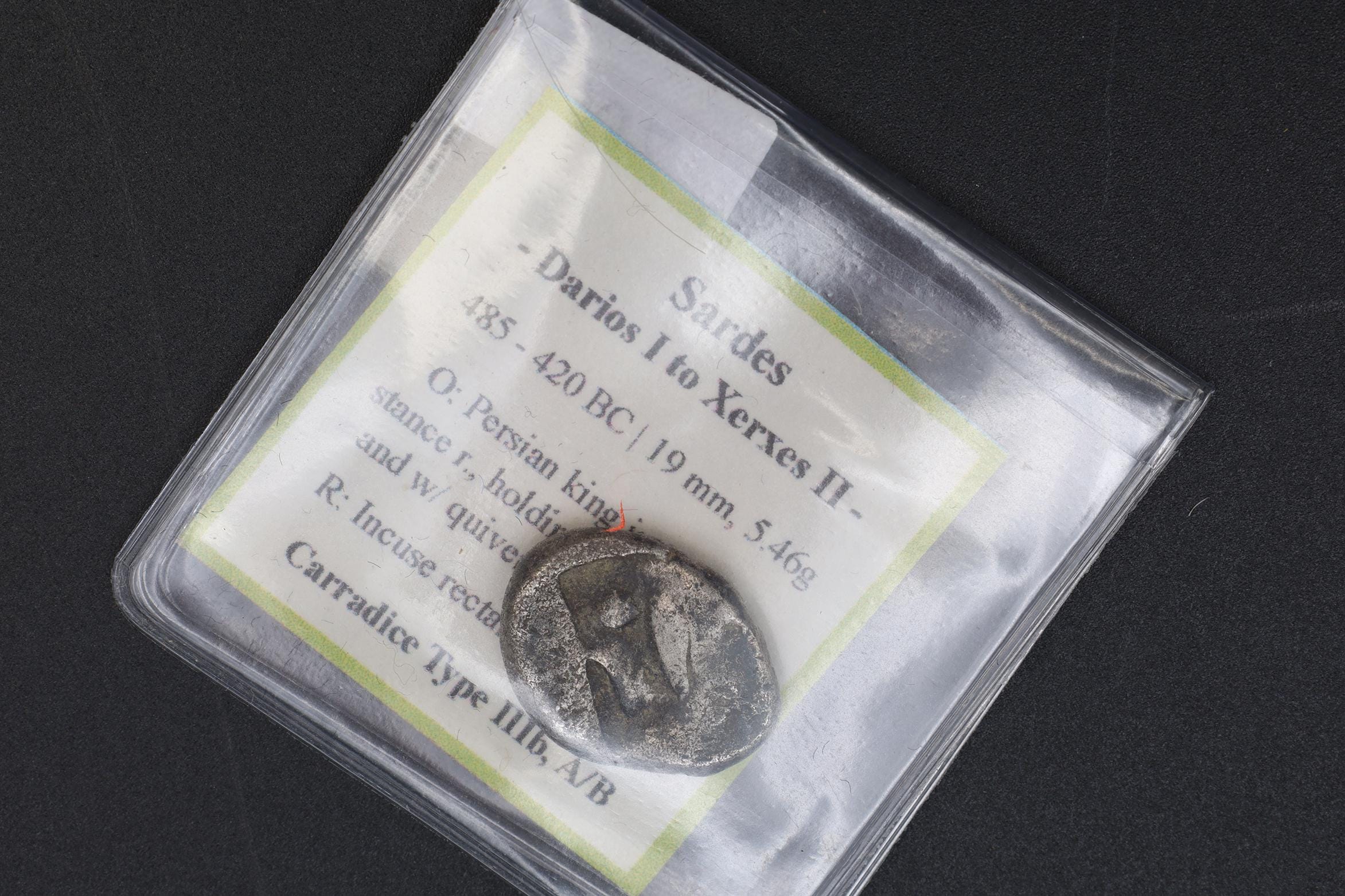 Sardes, Darios I To Xerxes II, 485 To 420 BCE Silver Siglos Coin, Achaemenid Empire, Currency Daric, Numismatics, Antiquities, Collectibles