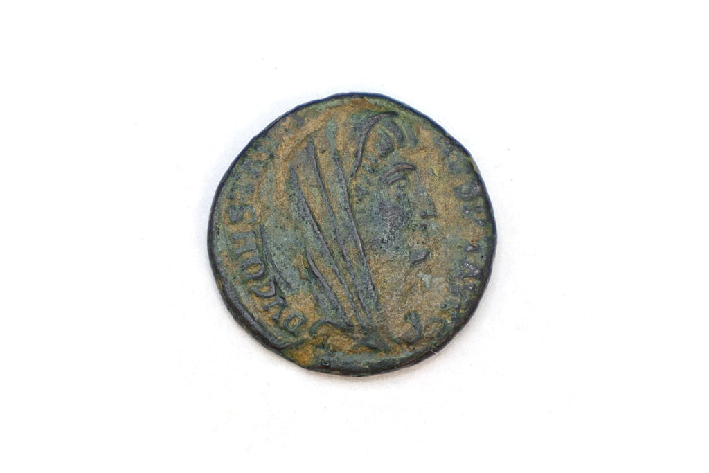 Ancient Rome Bronze Coin Constantine I Deification Issue The Quadriga Chariot, 4th Century AD, Numismatics And Historical Collectibles