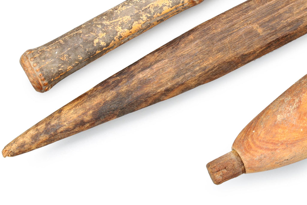 Antique Late 19th Century African Wooden Looms Weaving Tools, Sub Sahara Desert Area, Sahel Cultures, West Africa Colonial States 1890s