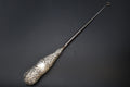 Antique Birmingham 1893  Button Hook Art Nouveau Sterling Silver, Victorian England Dressing Tools, Fashion Accessories And Collectibles