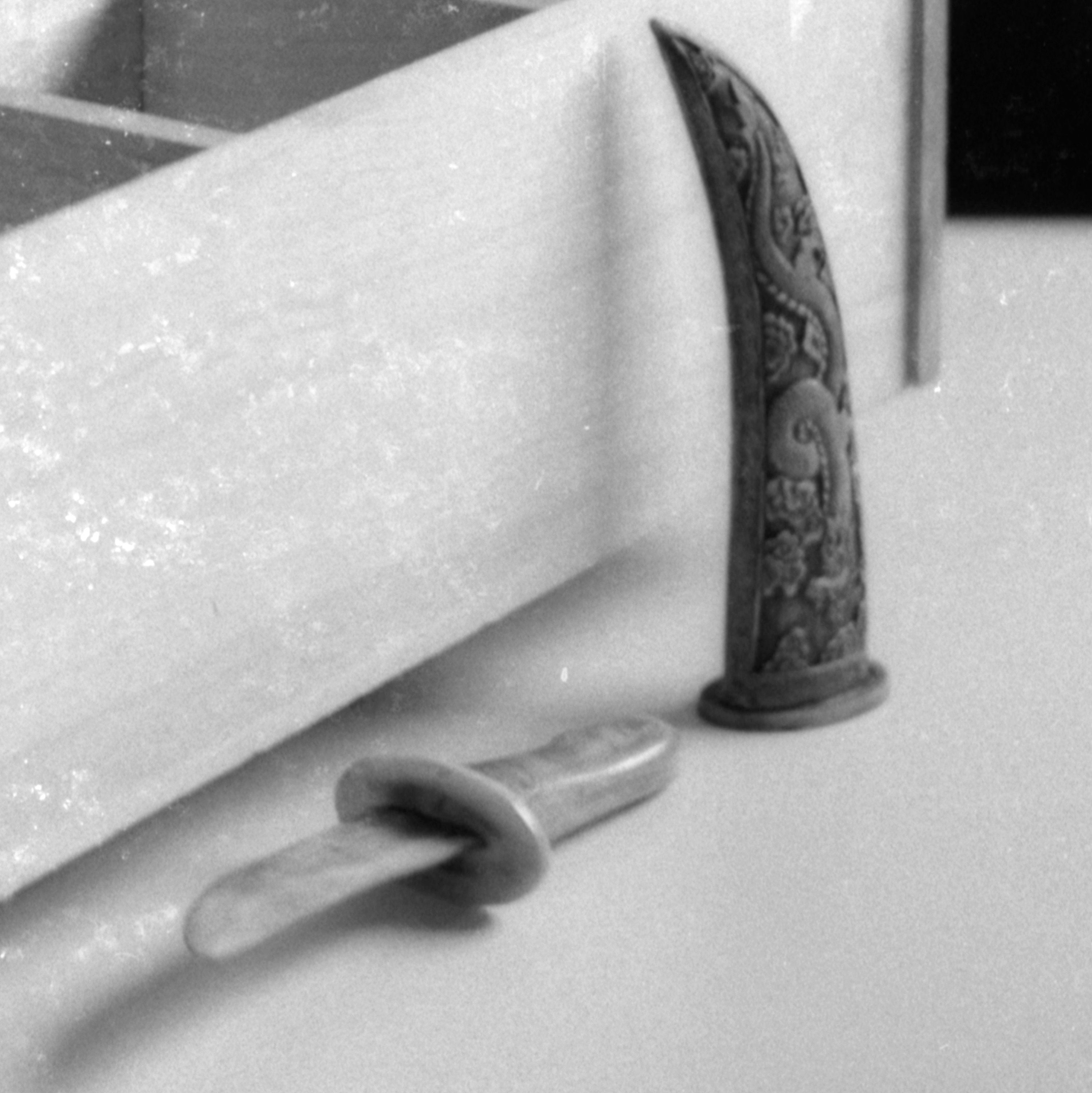 Anguish, The White Book Series, Contemporary Conceptual Art, Lubitel Analogue Camera Black And White Photography Prints, Selfportrait Photo