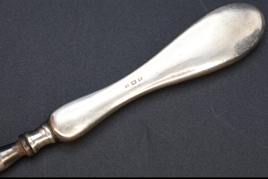 Antique Birmingham 1913 Button Hook Art Nouveau Sterling Silver, Edwardian England Dressing Tools, Fashion Accessories And Collectibles