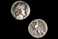 Ancient Hellenistic Greek Coins, Seleucid King Demetrius II Silver Tetradrachm Coin Tyro Mint 125 BC, Numismatics And Historical Antiquities