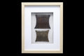Colonial India, Circa 1920s Hand Carved Wood Combs From Rajasthan Gipsy Tribesmen, Kalbelia, Framed And Read To Hand On Wall, Bathroom Decor