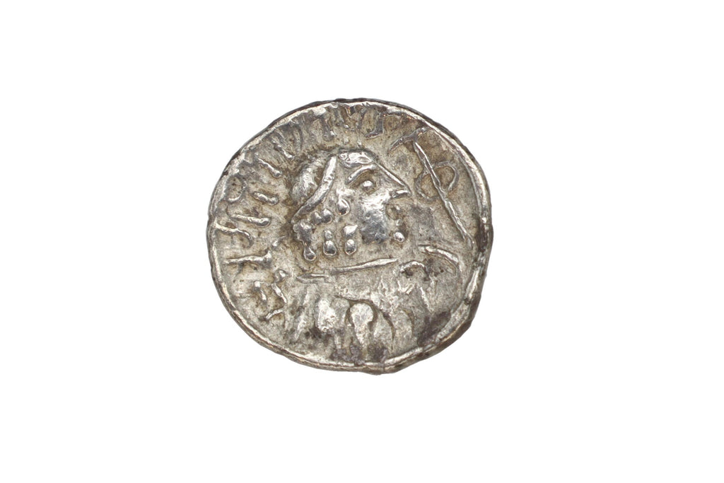 Ancient 1st Century AD Himyarite Kingdoms, South Arabia Felix Silver Quinarius Coin, Raydan Scyphate Mint In Imitation Of Older Greek Coins