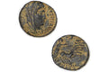 Ancient Rome Bronze Coin Constantine I Posthumous, Quadriga Chariot, Antioch Mint 4th Century AD, Numismatics And Historical Collectibles