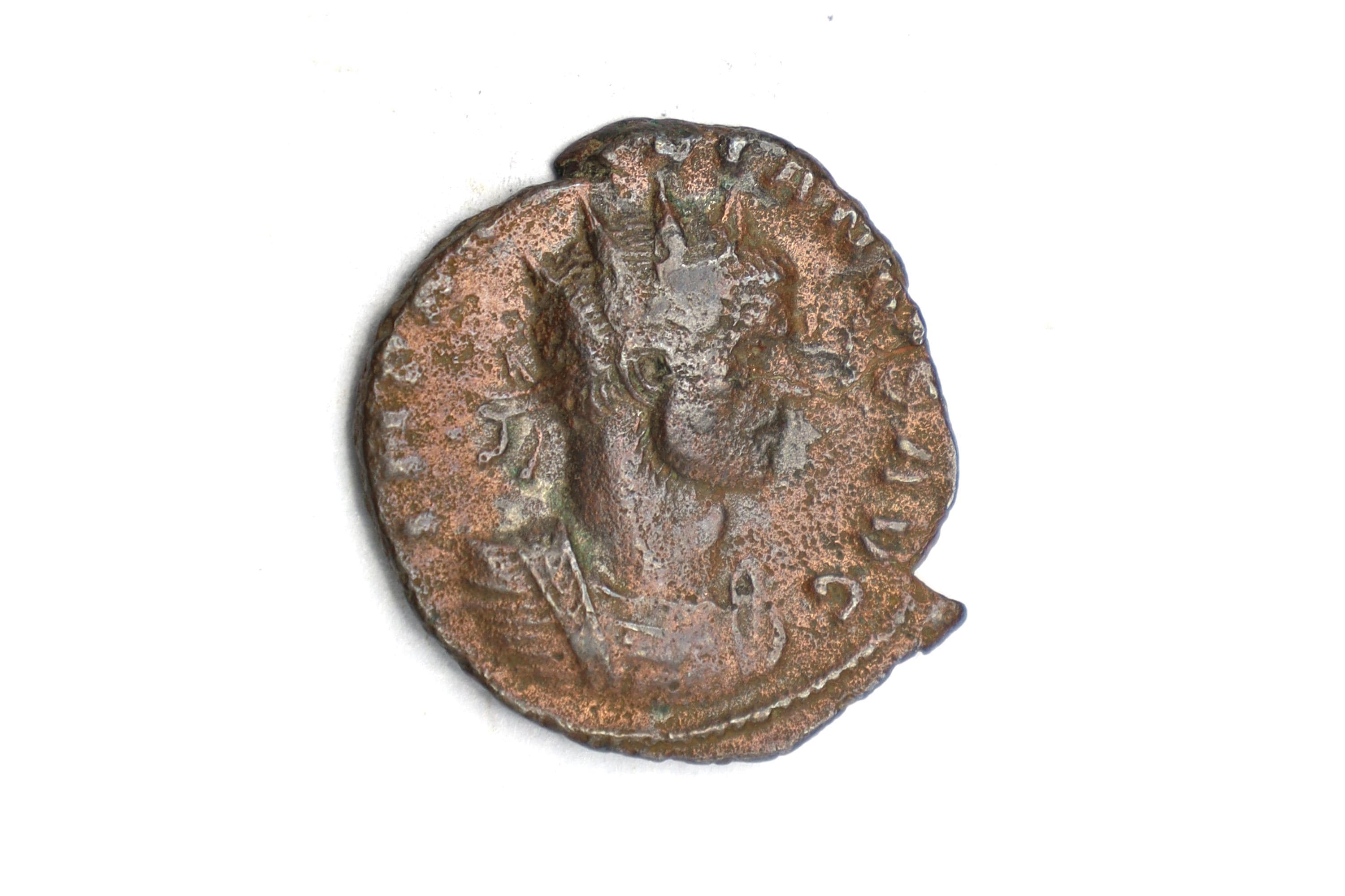 Ancient Roman Empire, Aurelian Antoninianus Iovi Conser Bronze Coin, Rare Mint Mark Ticinum Pavia, Numismatics And Historical Collectibles