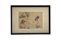 Hokusai Katsushika, Manga No 43, 1834. Denshin Kaishu Hokusai Manga. Antique Japanese Art Print, Framed, Original Book Pages