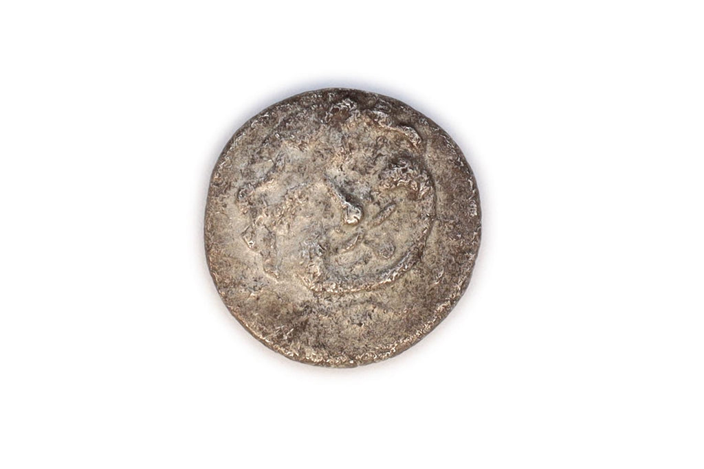 Ancient 4th Century BC Greek Parion Mysia, Hemidrachm Silver Coin, Bull Standing, Gorgoneion With Protruding Tongue, Numismatics Antiquities