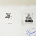J Michael McGinn, Art Pencil Drawings 1970s, USA Political Caricature, Fortune Magazine, Sheldon Cotler for the Keeping Up, Small Vignettes