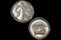 King Artaxerxes II Mnemon, Silver Siglos Coin, Asia Minor, Ancient Achaemenid Empire 4th Century BCE, Numismatics, Antiquities, Collectibles