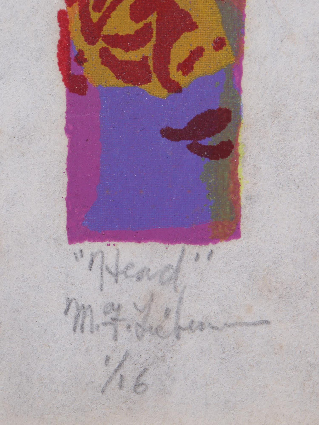 Meyer Frank Lieberman Lithograph Print On Paper, Small Format Artwork, Hand Signed Silkscreen, Contemporary Judaica Art