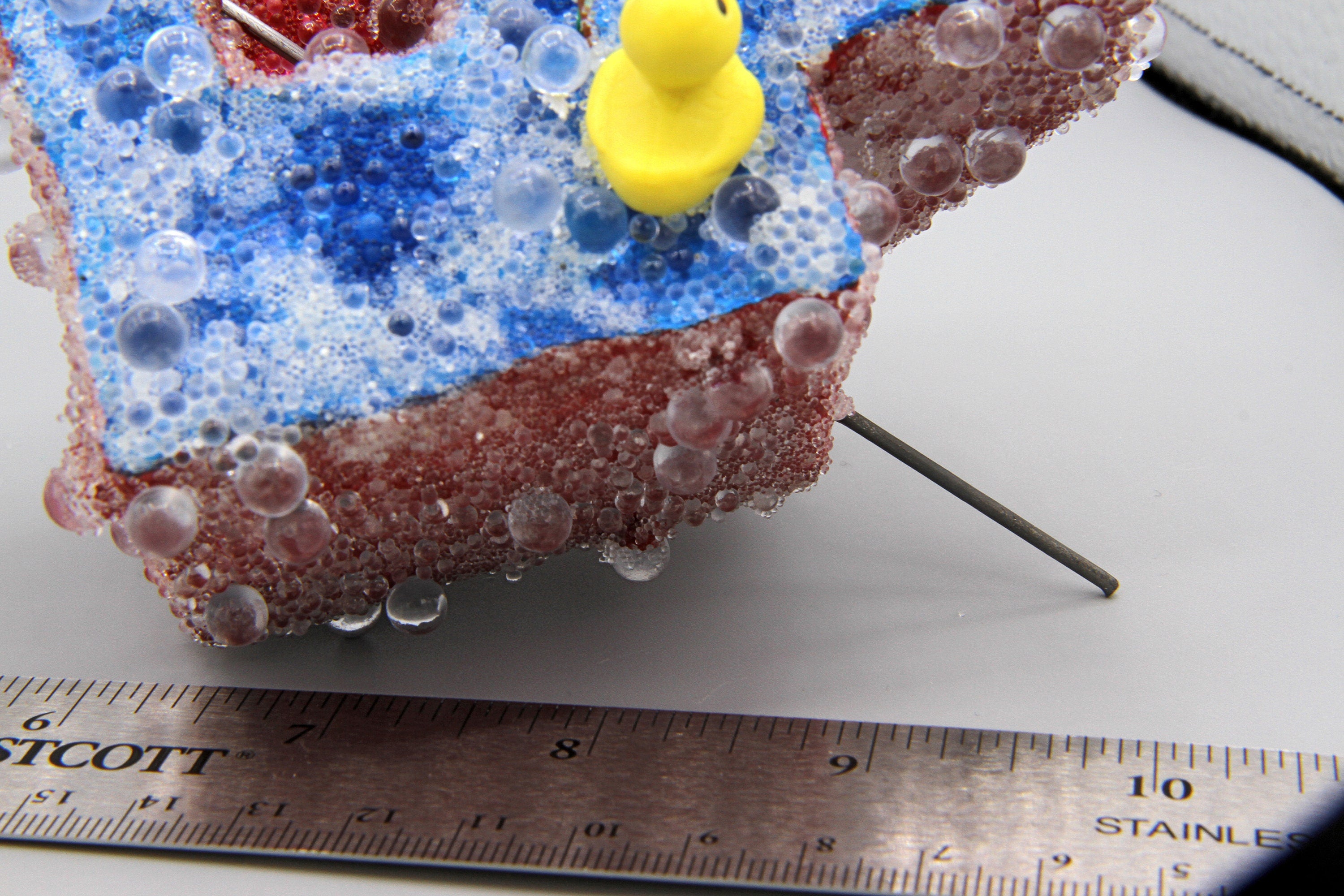 We are All Loving the American Dream, Architecture Model, Glass Bubbles Bath, Small Rubber Ducky, I Love You, Silver Heart Balloon Funny Art