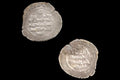 Samanid Islamic Silver Coins From Central Asia, Probably Nur III bin Mansur I, Minted in Bukhara in AH 376 (986 AD), Not Certified