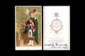 Edinburg Scottland 1870s, Hand Colored Carte De Visite, Man In Traditional Scot Tartan Clothing, W K Munro Studio, Collectibles Memorabilia