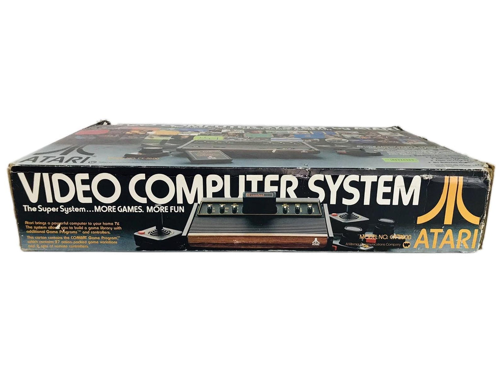 Atari 2600 Video Game, A 1978 Atari, 6 Switch Console In Original Box With Matching Serial Numbers 81710167. Working, Model No CX-2600