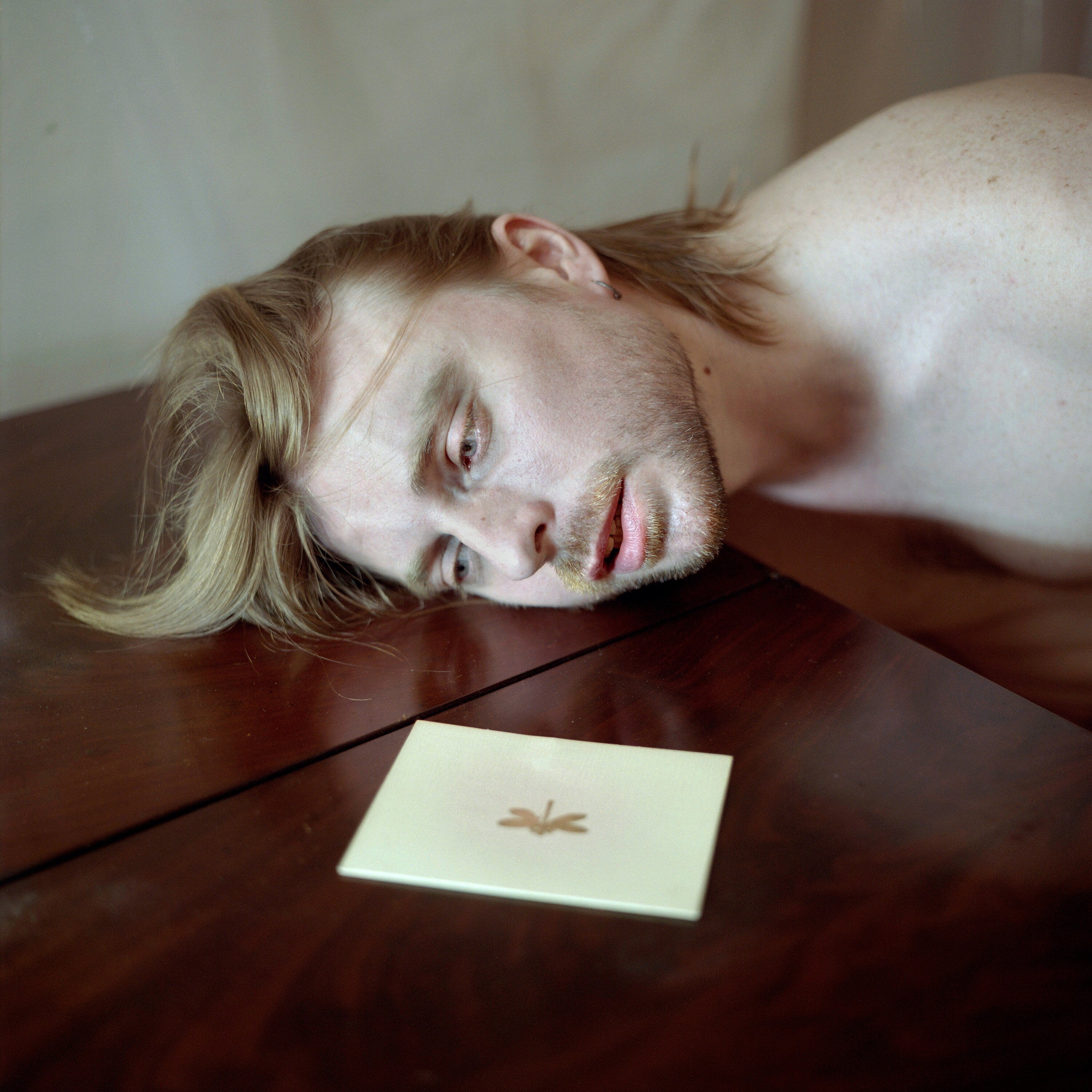 Postcard from Venus, Photography Contemporary Art, Medium Format Film Photo, Surreal Conceptual Male Portrait Photo Art Prints, Hand Signed