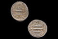 Medieval Islamic Silver Coin, Abbasid Madinat Al Salam, Late Al Rashid Dirham, Middle East Numismatics And Collectibles, Not Certified