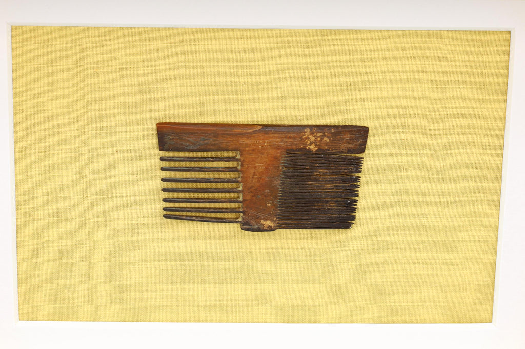Hair Comb, Byzantine Trade Route, Antique 14th Century Fashion Accessory, Found At The Shores Of Thames River UK