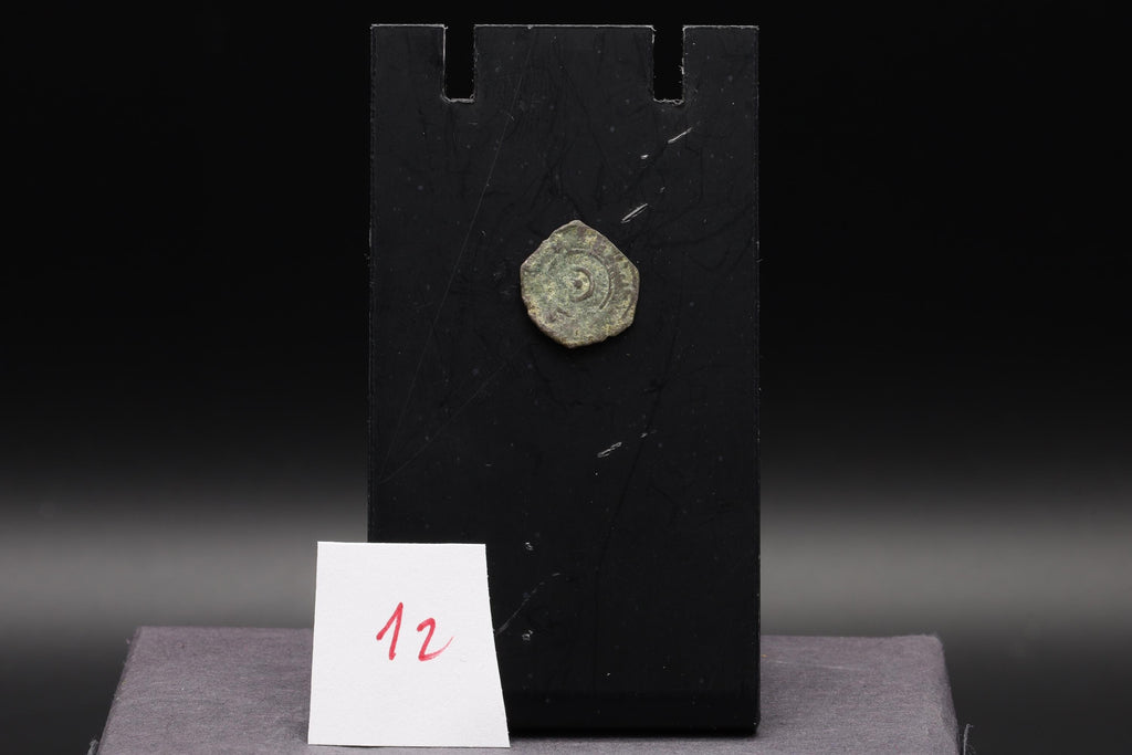 Medieval Egypt, Fatimids, al-Aziz Billeh, Fractional Value Of Half Dirham, Silver Coin With Arabic Calligraphy. Numismatics Collectibles