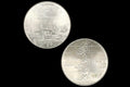 Republic Of Finland, New Markkaa Currency, Non Circulating Coinage, Suomi 10 Markkaa Or 10 FIM, 500 Silver Grade, Medal Alignment, Date 1971