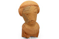 Ancient Africa NOK Civilization Terracotta Burial Female Sculpture, A Head Bust Figure 200 BC To 200 AD, West Africa Antiquities And Art