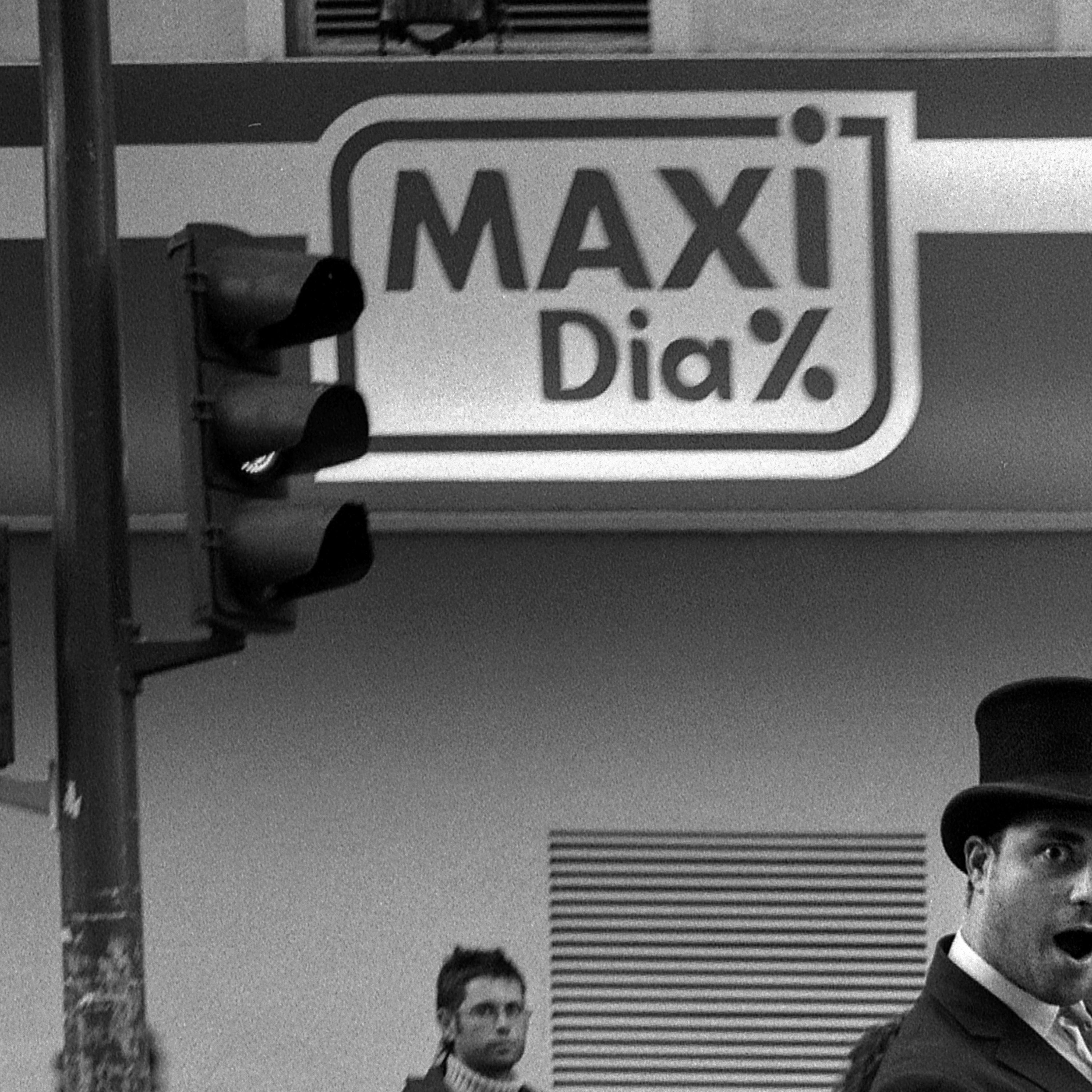 Success Is Just A Matter Of Attitude And Optimism, Madrid Spain, Contemporary Conceptual Art, Black And White Photography, Man Male Portrait
